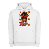 Pigment Lunar Rock one merry mama christmas afro messy bun Urban Hoodie - texasbilliewilder