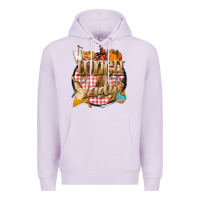 Lilac fall  lunch lady Premium Hoodie - BarkalooDesign