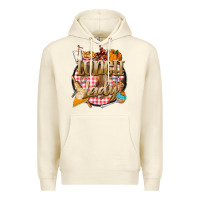 Sandshell fall  lunch lady Premium Hoodie - BarkalooDesign