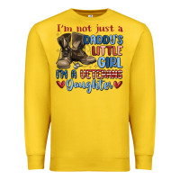 Lemon i'm not just a daddy's little girl Premium Sweatshirt - MaliasSmallBusiness