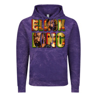 Cloud Purple Black king juneteenth Vintage Hoodie - Zillion Design Studio