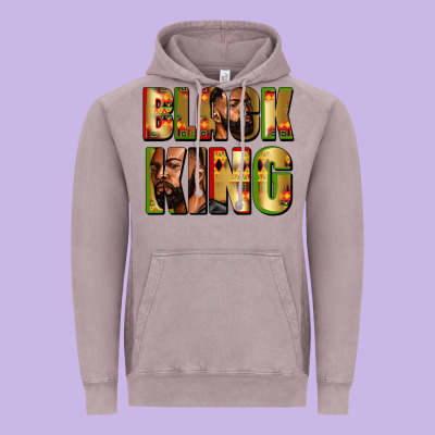 Black King Juneteenth Vintage Hoodie Designed By Zillion Design Studio