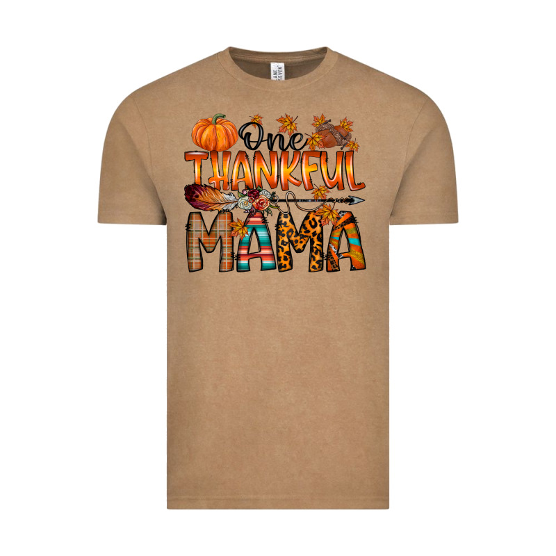 One Thankful Mama Vintage Tee by RacoonDesign | Teevron