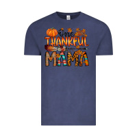 Vintage Denim one thankful mama Vintage Tee - RacoonDesign