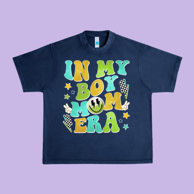 In My Boy Mom Era Urban Heavy Tee Designed By Jahusdesignshop
