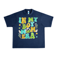 Navy in my boy mom era Urban Heavy Tee - JahusDesignShop