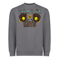 Storm calm your mits Heavyweight Sweatshirt - CowhideDigitalArt