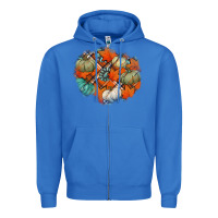 True Royal fall autumn patches Zipper Hoodie - Jasminsmagicworld