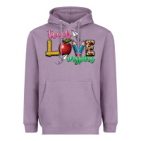 Lavender teach love inspire Heavyweight Hoodie - NancyCooperArtShop