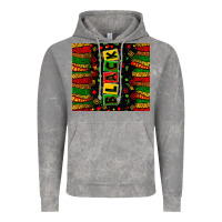 Cloud Rock Black license letters  juneteenth Vintage Hoodie - Zillion Design Studio