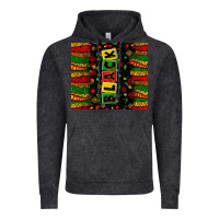 Vintage Black Black license letters  juneteenth Vintage Hoodie - Zillion Design Studio
