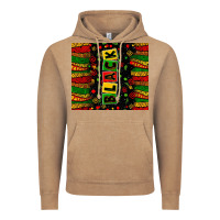 Vintage Coffee Black license letters  juneteenth Vintage Hoodie - Zillion Design Studio