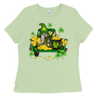 Matcha st patricks truck and gnome Ladies Tee - AdoDesignShop
