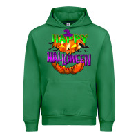 Emerald Happy Halloween Urban Hoodie - NancyCooperArtShop