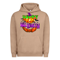 Pigment Burro Happy Halloween Urban Hoodie - NancyCooperArtShop