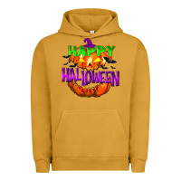Pigment Peanut Butter Happy Halloween Urban Hoodie - NancyCooperArtShop
