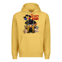 Antique Gold senior 2023 gnome Premium Hoodie - BarkalooDesign