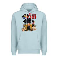 Blue Mist senior 2023 gnome Premium Hoodie - BarkalooDesign