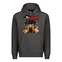 Charcoal Heather senior 2023 gnome Premium Hoodie - BarkalooDesign