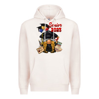 Pale Pink senior 2023 gnome Premium Hoodie - BarkalooDesign