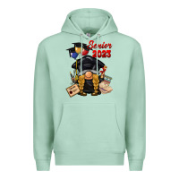 Seafoam senior 2023 gnome Premium Hoodie - BarkalooDesign