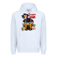 White senior 2023 gnome Premium Hoodie - BarkalooDesign