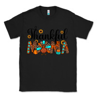 Black thankful mama Classic Tee - JahusDesignShop