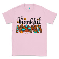 Bubblegum Pink thankful mama Classic Tee - JahusDesignShop