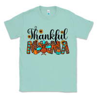 Seafoam thankful mama Classic Tee - JahusDesignShop