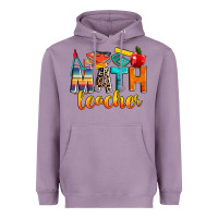 Lavender math teacher Heavyweight Hoodie - NancyCooperArtShop