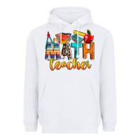 White math teacher Heavyweight Hoodie - NancyCooperArtShop
