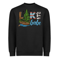 Black lake babe Heavyweight Sweatshirt - HRA Design Shop