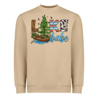 Mushroom lake babe Heavyweight Sweatshirt - HRA Design Shop