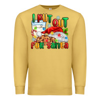 Antique Gold i put out for santa Premium Sweatshirt - MaliasSmallBusiness