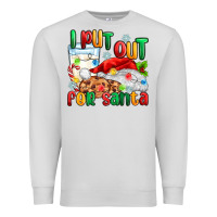 Dove Grey i put out for santa Premium Sweatshirt - MaliasSmallBusiness