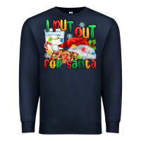 Navy i put out for santa Premium Sweatshirt - MaliasSmallBusiness
