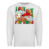 Oatmeal Heather i put out for santa Premium Sweatshirt - MaliasSmallBusiness