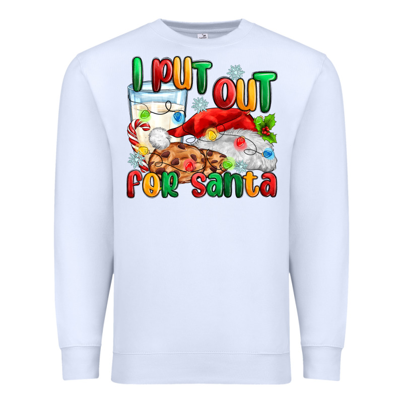 I Put Out For Santa Premium Sweatshirt by MaliasSmallBusiness | Teevron