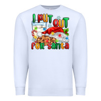 White i put out for santa Premium Sweatshirt - MaliasSmallBusiness