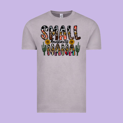 Small Business Nana Vintage Tee Designed By Cowhidedigitalart