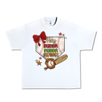 White hey bubba bubba swing Urban Heavy Tee - JahusDesignShop