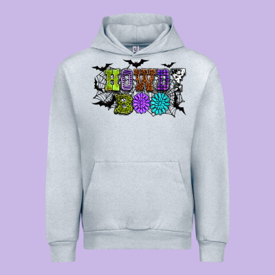 Halloween Howdy Boo Urban Hoodie Designed By Nancycooperartshop