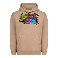 Pigment Burro Halloween howdy boo Urban Hoodie - NancyCooperArtShop
