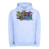 Pigment Grape Ice Halloween howdy boo Urban Hoodie - NancyCooperArtShop