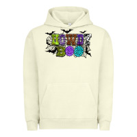 Pigment Pistachio Halloween howdy boo Urban Hoodie - NancyCooperArtShop