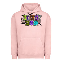 Pigment Salmon Halloween howdy boo Urban Hoodie - NancyCooperArtShop