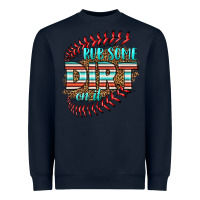 Navy rub some dirt on it softball Heavyweight Sweatshirt - HRA Design Shop