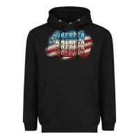Black America america Heavyweight Hoodie - NancyCooperArtShop