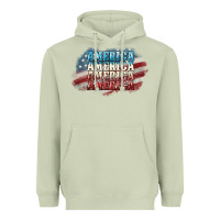 Matcha America america Heavyweight Hoodie - NancyCooperArtShop