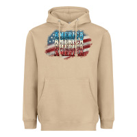Mushroom America america Heavyweight Hoodie - NancyCooperArtShop